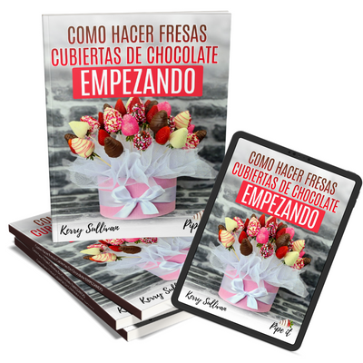 Ebook Pipe It How To Make Chocolate Covered Strawberries - Spanish Version